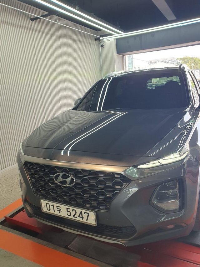 Hyundai Santafe 2019 — фото осмотра 1