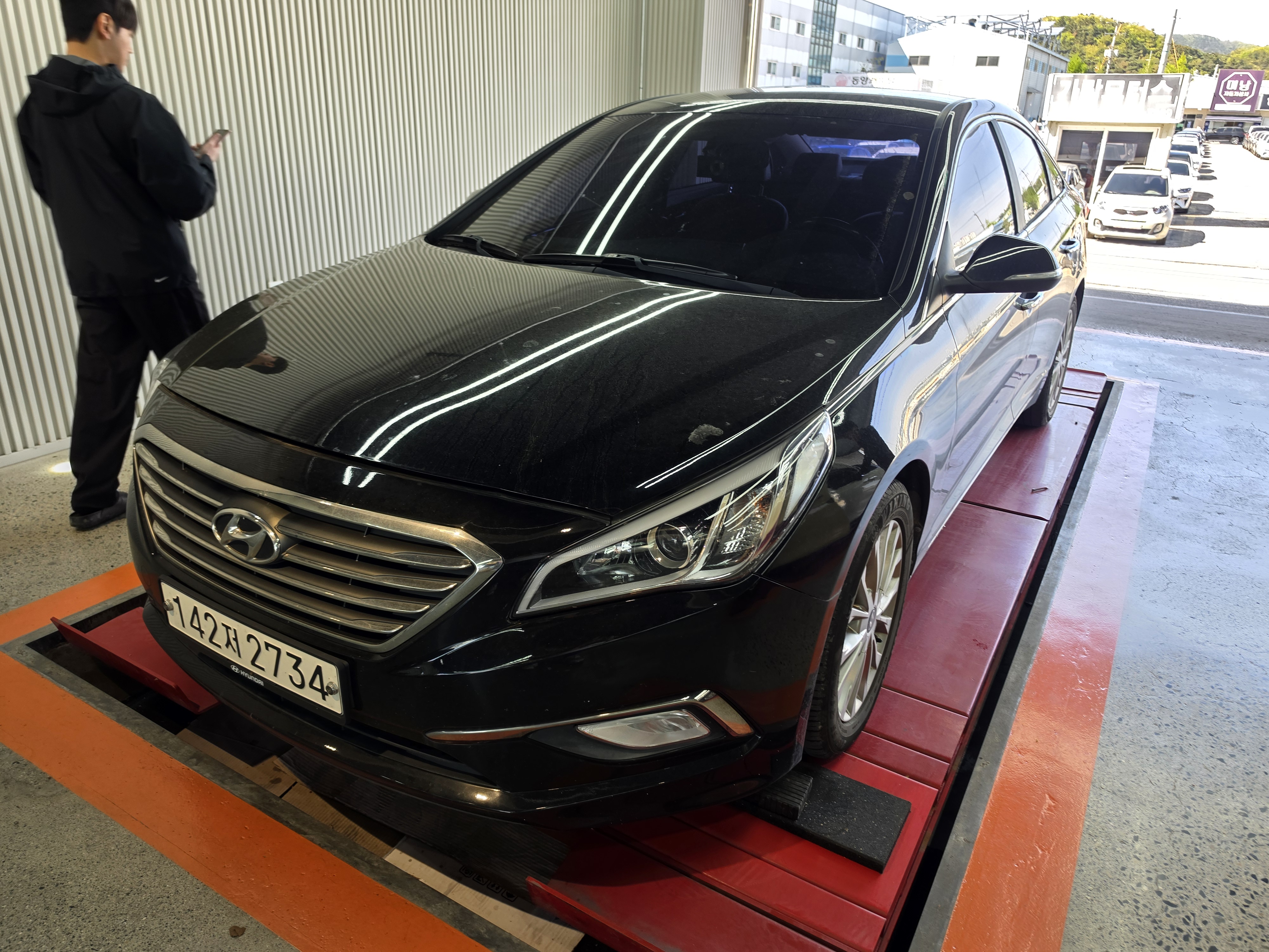 Hyundai Sonata 2015 — фото осмотра 1
