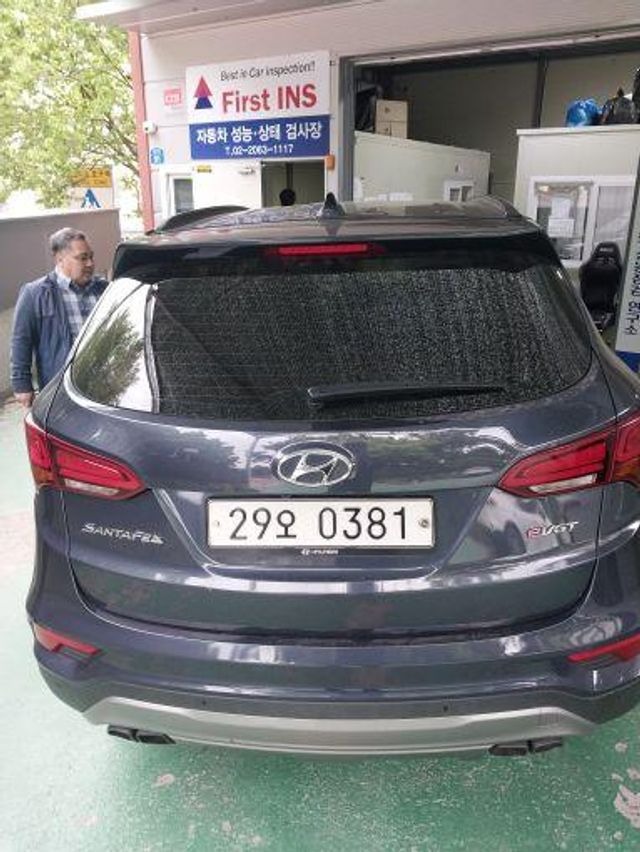 Hyundai Santafe 2017 — фото осмотра 1
