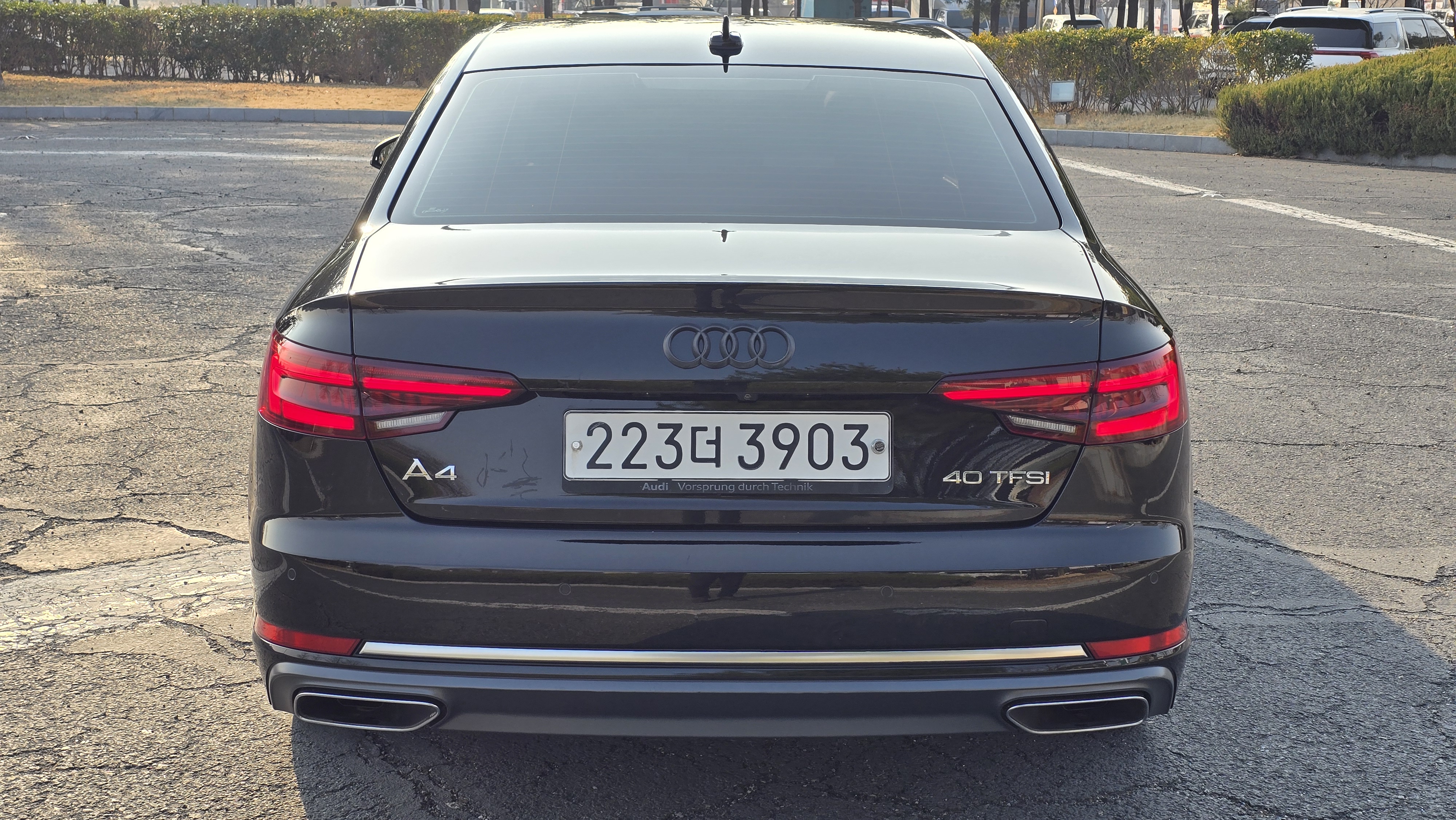Audi A4 2019 — фото осмотра 1