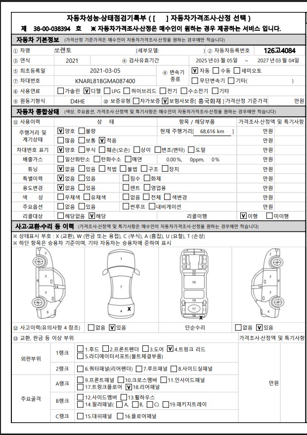 Kia Sorento 2021 — фото осмотра 3